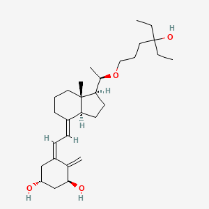 Chemical structure of Lexacalcitol