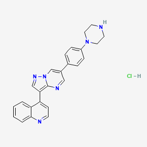 Chemical structure of LDN193189 Hydrochloride