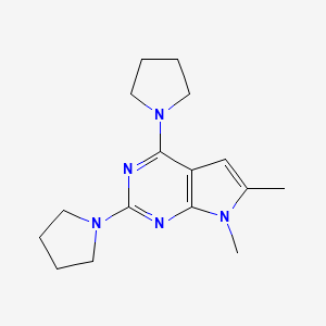 Chemical structure of U 89843A