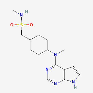 Chemical structure of Oclacitinib
