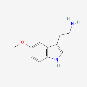 Chemical structure of 5-Methoxytryptamine