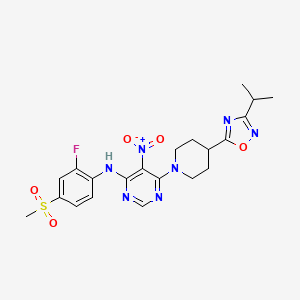 Chemical structure of AR 231453