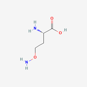 Chemical structure of L-Canaline