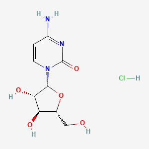 Chemical structure of Cytarabine hydrochloride