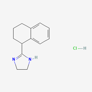 Chemical structure of Tetrahydrozoline HCl