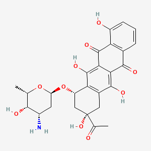 Chemical structure of Carminomycin