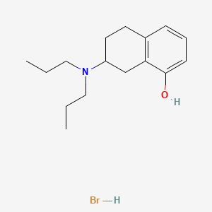 Chemical structure of 8-Hydroxy-DPAT hydrobromide