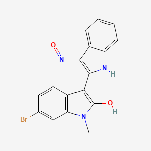 Chemical structure of MeBIO