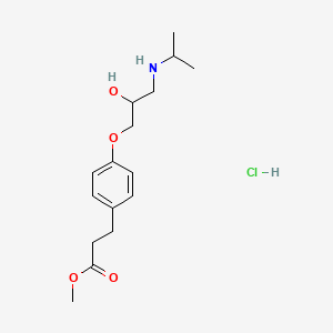 Chemical structure of Esmolol HCl
