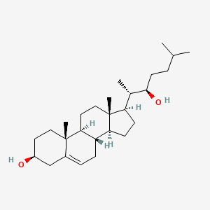 Chemical structure of 22R-Hydroxycholesterol