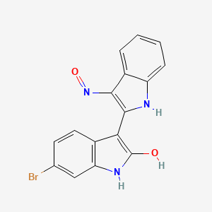 Chemical structure of GSK-3 Inhibitor IX (BIO)