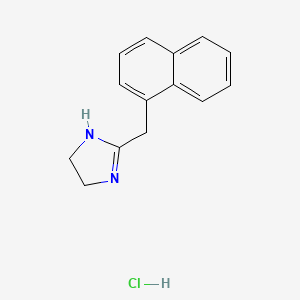 Chemical structure of Naphazoline HCl