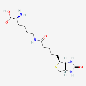 Chemical structure of Biocytin