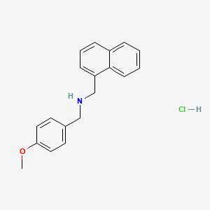 Chemical structure of ML133 HCl