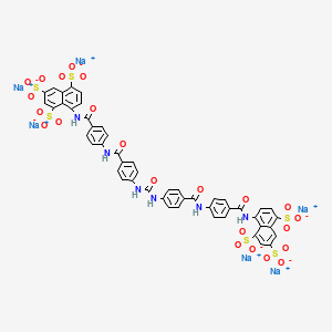 Chemical structure of NF 279