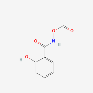 Chemical structure of O-Acetyl Salicylhydroxamic Acid
