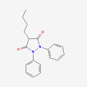 Chemical structure of Phenylbutazone