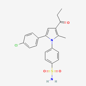 Chemical structure of A-867744