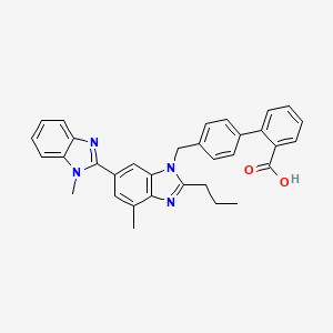 Chemical structure of Telmisattan
