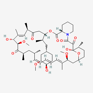 Chemical structure of Sirolimus