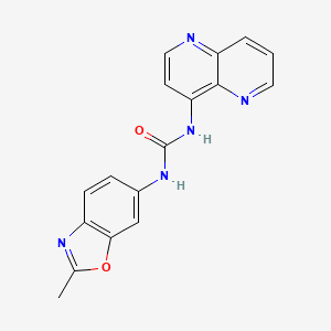 Chemical structure of SB-334867 free base