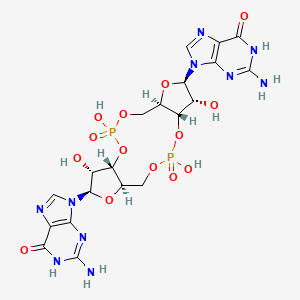 Chemical structure of Cyclic di-GMP