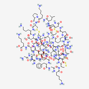 Chemical structure of Kaliotoxin