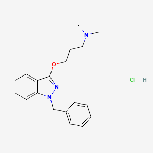 Chemical structure of Benzydamine HCl