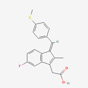 Chemical structure of Sulindac sulfide