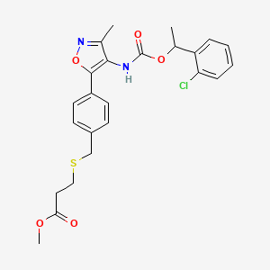 Chemical structure of Ki16198