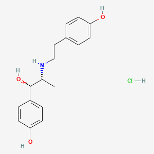 Chemical structure of Ritodrine HCl