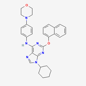 Chemical structure of Purmorphamine