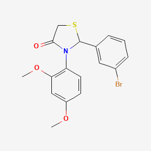 Chemical structure of CK 869