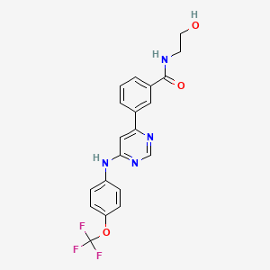 Chemical structure of GNF 5