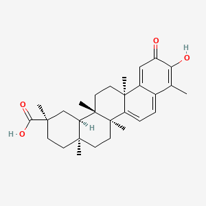 Chemical structure of Celastrol