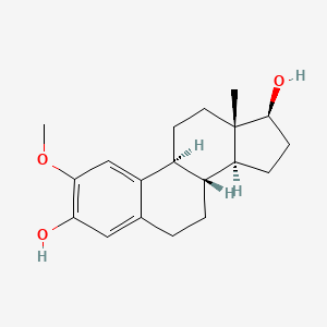 Chemical structure of 2-Methoxyestradiol (2-MeOE2)