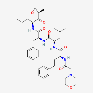 Chemical structure of Carfilzomib
