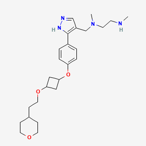 Chemical structure of EPZ020411