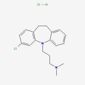 Chemical structure of Clomipramine HCl