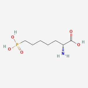 Chemical structure of D-AP7