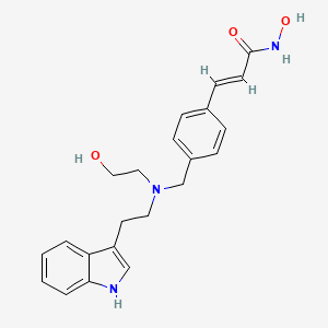 Chemical structure of Dacinostat