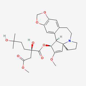 Chemical structure of Harringtonine