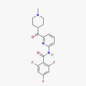 Chemical structure of Lasmiditan