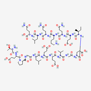 Chemical structure of Nocistatin (bovine)