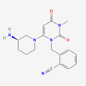 Chemical structure of Alogliptin