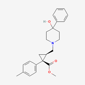 Chemical structure of (±)-PPCC oxalate