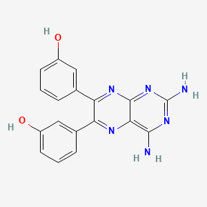 Chemical structure of TG100-115