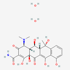 Chemical structure of Oxytetracycline Dihydrate
