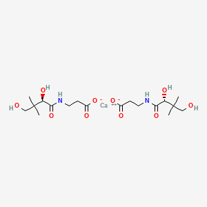 Chemical structure of Calcium Pantothenate
