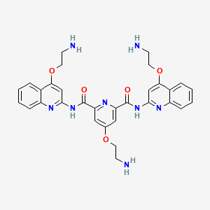 Chemical structure of Pyridostatin